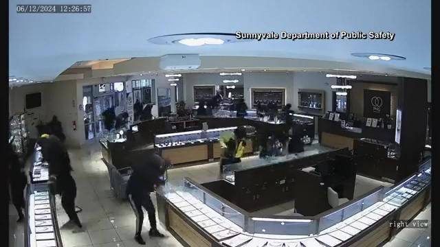 20 hırsız aynı anda kuyumcuyu soydu - Resim: 5